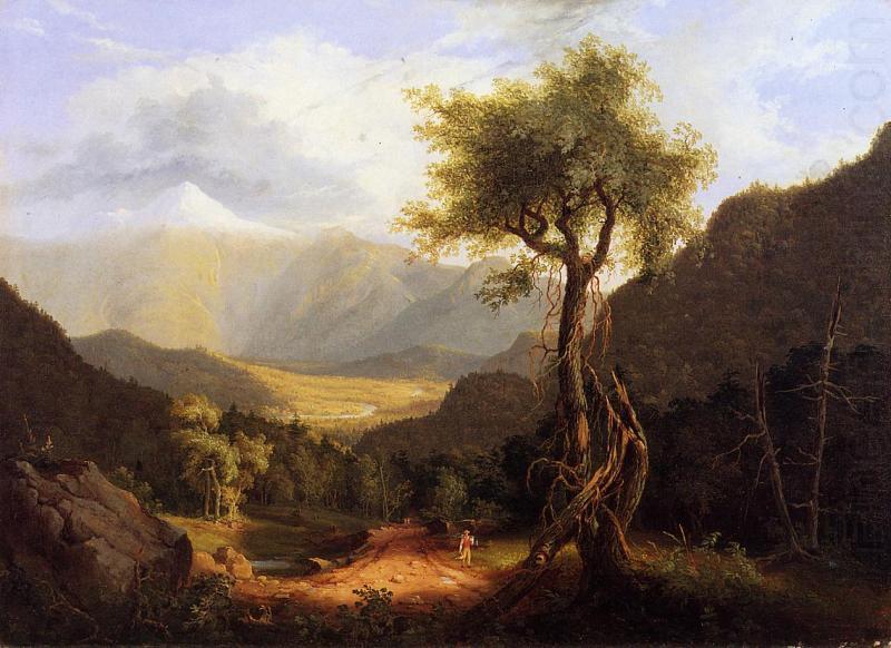 Thomas Cole View in the White Mountains china oil painting image